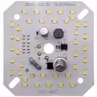 برد LED آلومینیومی 220 ولت 38 وات مهتابی مربعی