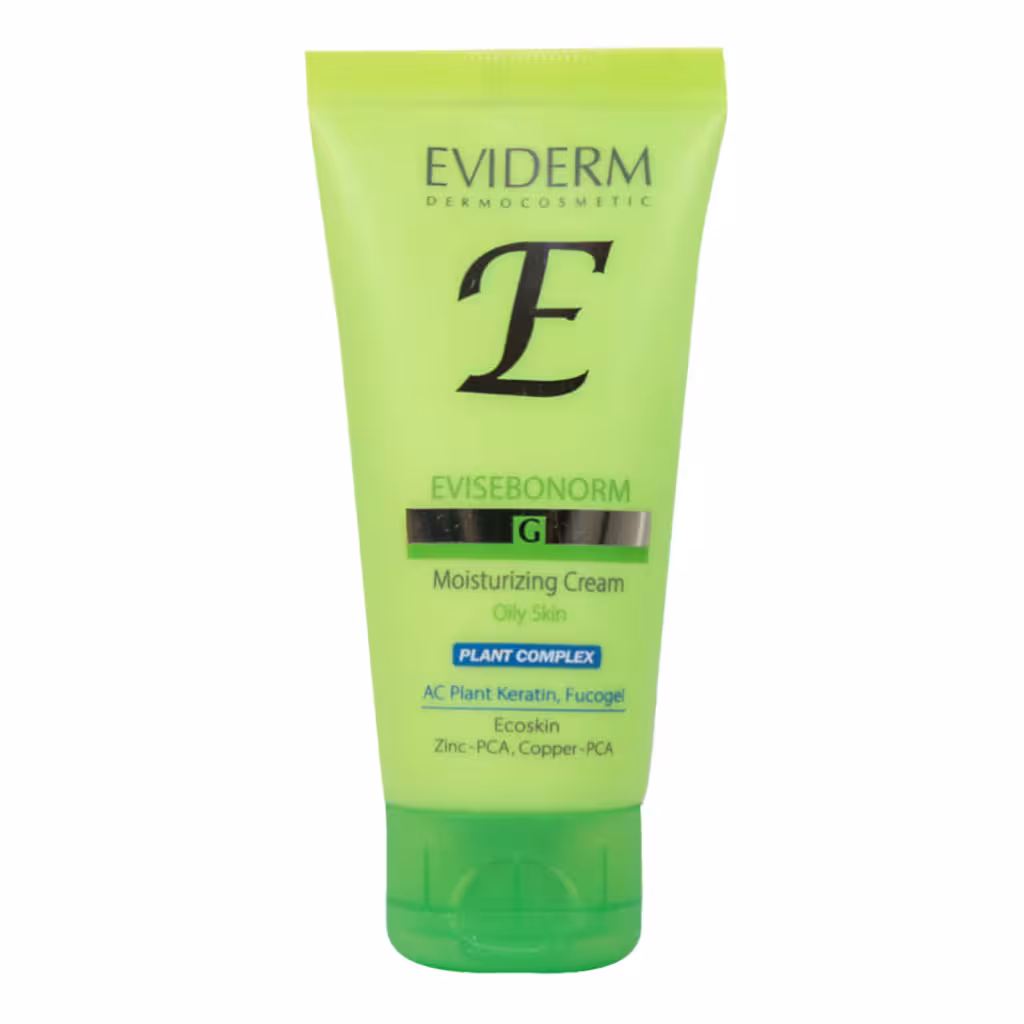 کرم مرطوب کننده پوست چرب اوی سبونورم50 میلی لیتر اویدرم EVIDERM
