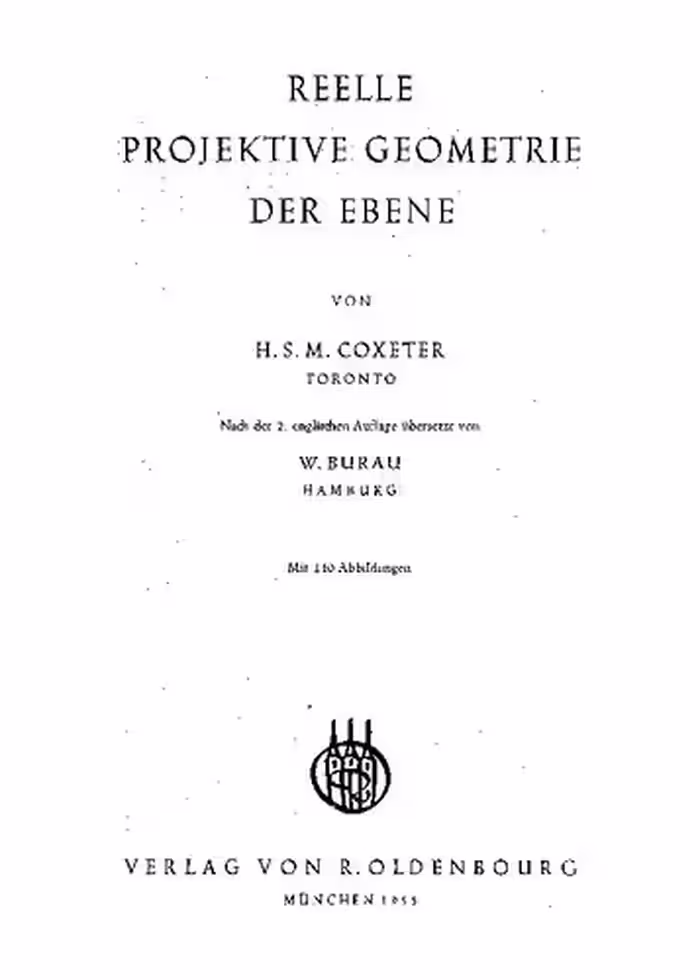 خرید و دانلود نسخه کامل کتاب Reelle projektive Geometrie der Ebene