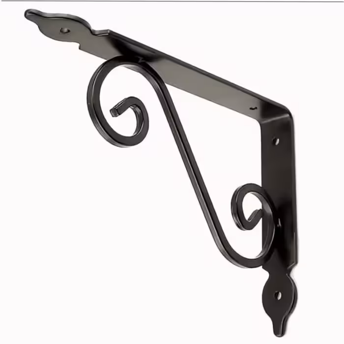 پایه نگهدارنده طبقه دیواری مدل فرفروژه 10×15 بسته 2 عددی | کالا مکس