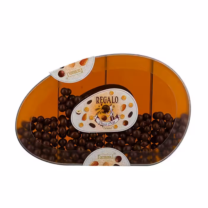 دراژه کاکائویی مغزدار رگالو فرمند 350 گرمی