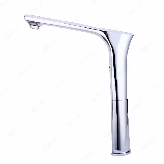 شیر روشویی پایه بلند هوشمند راسان مدل تالین کروم