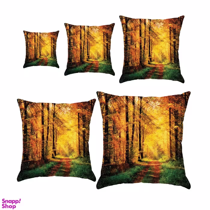 کوسن مدل S5-10323 مجموعه 5 عددی چند رنگ