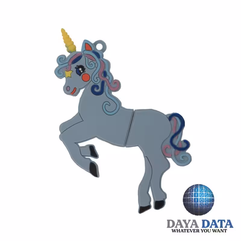 فلش مموری فانتزی دایا دیتا تک شاخ (ایستاده روی پا) مدلPF1019-13 ظرفیت128GB-USB3