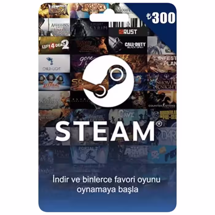Steam Gift Card 300TL