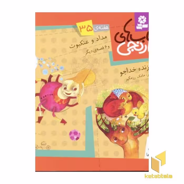 کتاب کتابهای نارنجی (35)مداد و عنکبوت اثر فروزنده خداجو نشر قدیانی