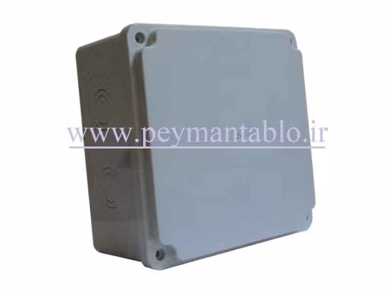 جعبه تقسیم برق (درب پیچ خور) پلاستیکی World-Plast 15*15*8