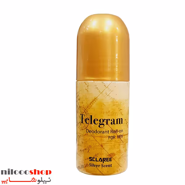 رول ضد تعریق مردانه اسکلاره مدل Telegram حجم 50 میلی لیتر