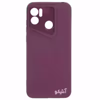 قاب ژله ای Porsche Design محافظ لنزدار مناسب برای Xiaomi Redmi A1 Plus-بنفش