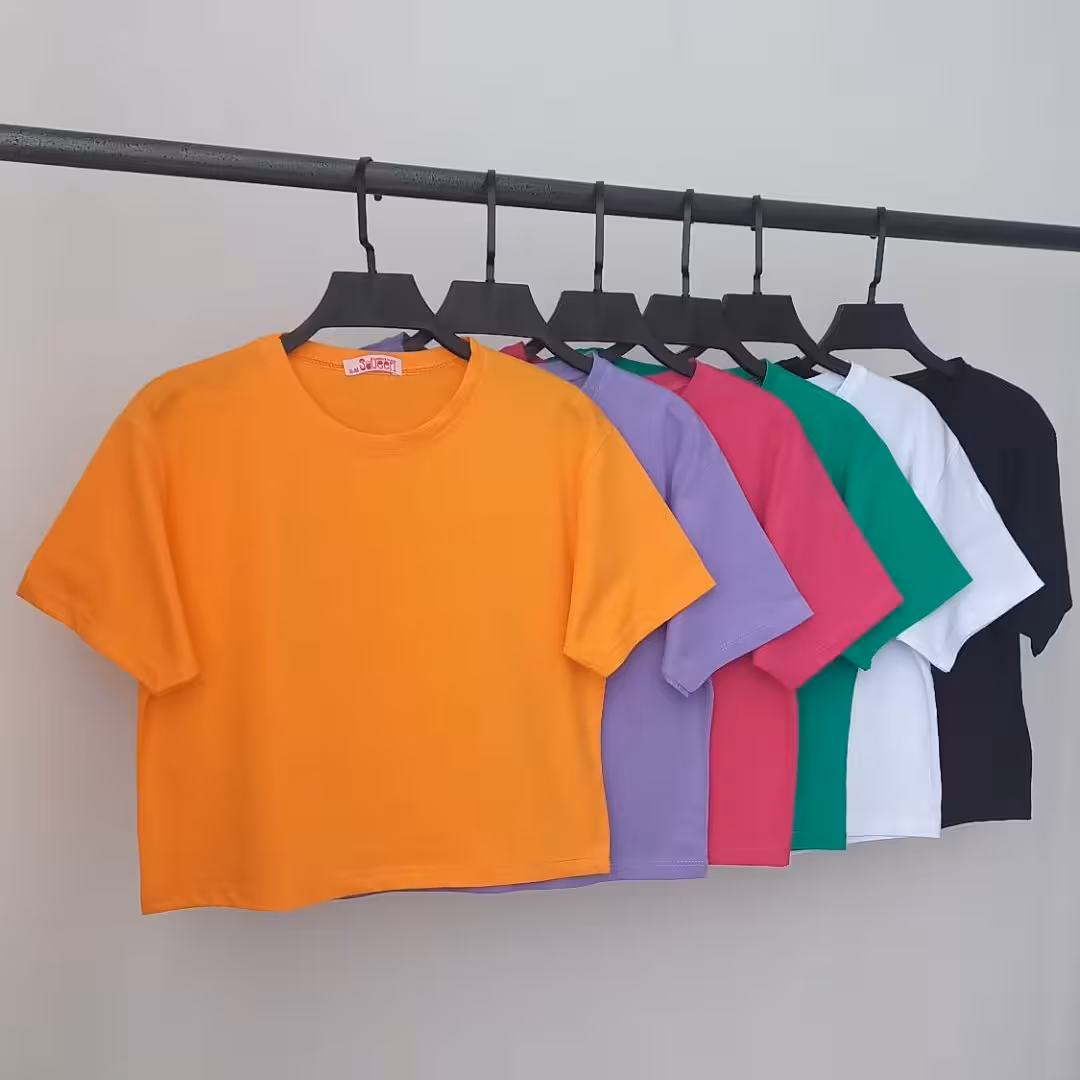 کراپ نخ پنبه دخترانه و زنانه فری سایز مناسب 36تا42 ارسال رایگان