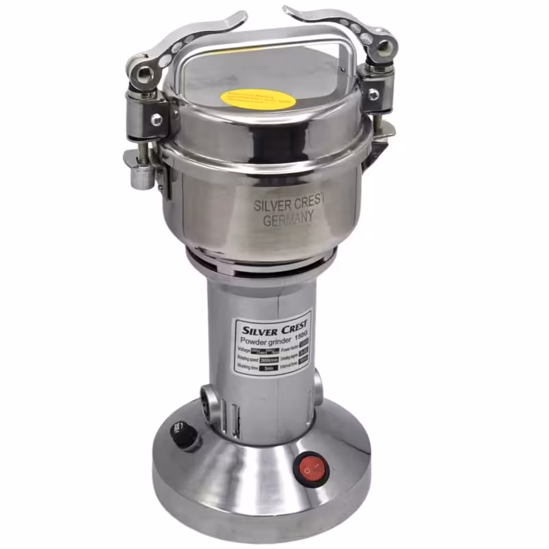 آسیاب نیمه صنعتی سیلور کرست مدل SL-2025 ظرفیت 200 گرم