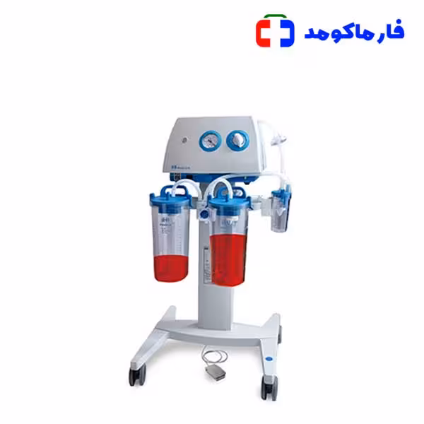 ساکشن جراحی دوشیشه صاایران مدل D55