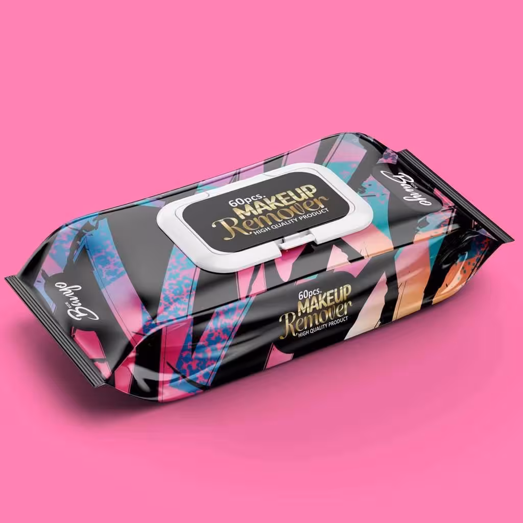 دستمال مرطوب و آرایش پاک کن بانیو 60 عددی