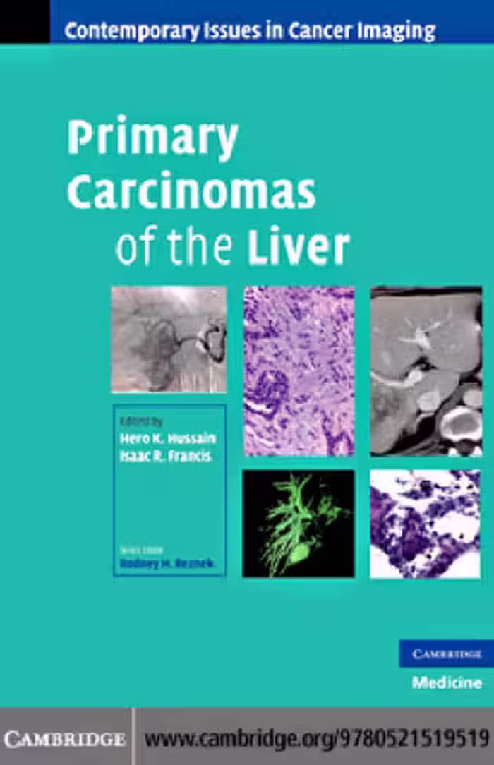 خرید و دانلود نسخه کامل کتاب Primary Carcinomas of the Liver (Contemporary Issues in Cancer Imaging)