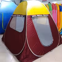 چار مکعبی دارای دو درب بزرگ پشه بندی پارچه بدنه اسکلتی کپی