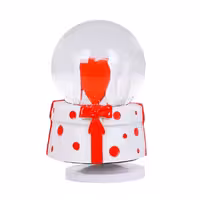 گوی برفی کوکی I love you