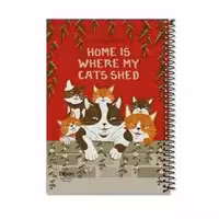 دفتر100برگ وزیری سیمی مجلدفانتزی الیپون کد241کارتن36عددی