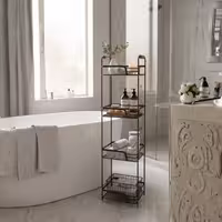 استند حمام مربع 4طبقه WS