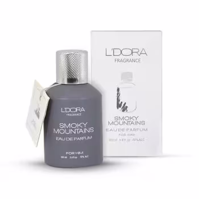 ادوپرفیوم مردانه مدل SMOKY MOUNTAINS لدورا فرگرنس 100 میلی‌لیتر