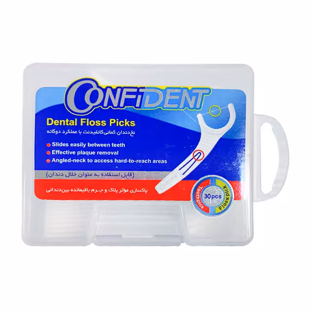 نخ دندان کمانی کانفیدنت بسته 30 عددی