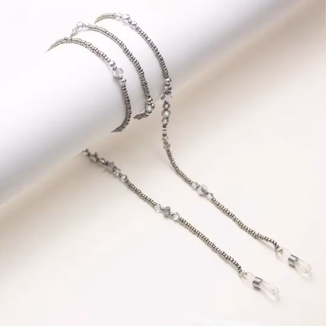 بند عینک طرح کریستالی 13