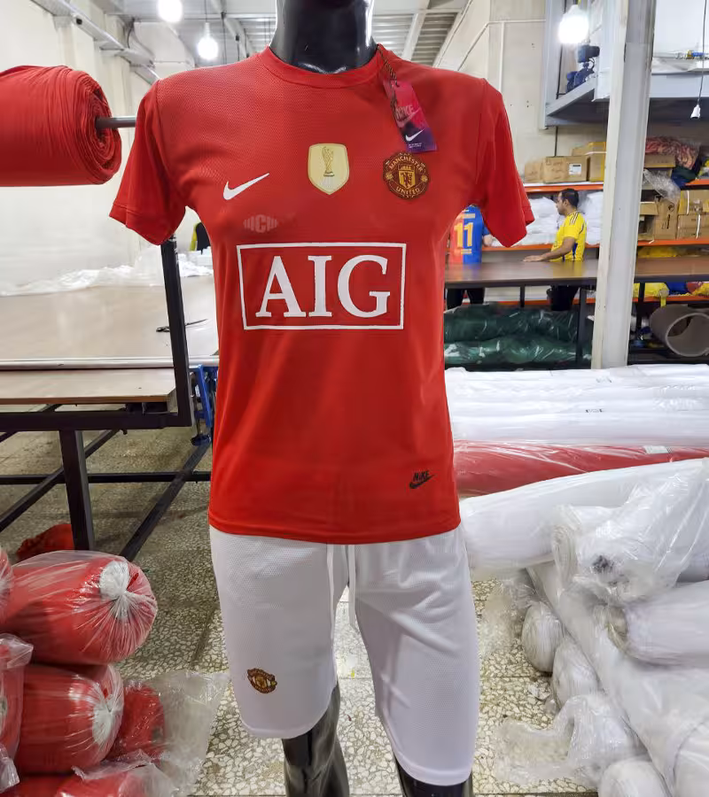 پیراهن شورت رونالدو 2008 منچستر یونایتد