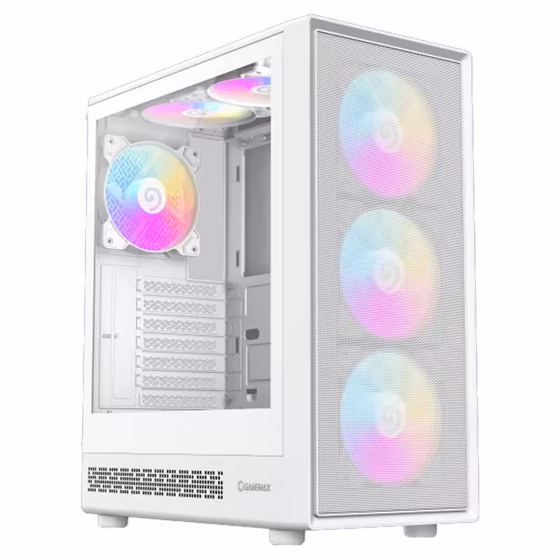 کیس کامپیوتر گیم مکس مدل Storm 2 White