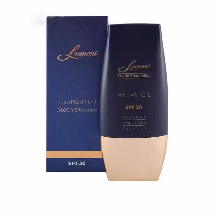 کرم پودر تیوپی لوسمنت حاوی آرگان و SPF30 شماره 222 حجم 30 میلی لیتر