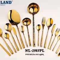 سرویس قاشق و چنگال 135 پارچه نیولند مدل 2985 / NEWLAND NL2985PL