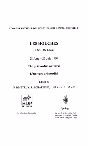 خرید و دانلود نسخه کامل کتاب Primordial Universe: 28 June - 23 July 1999