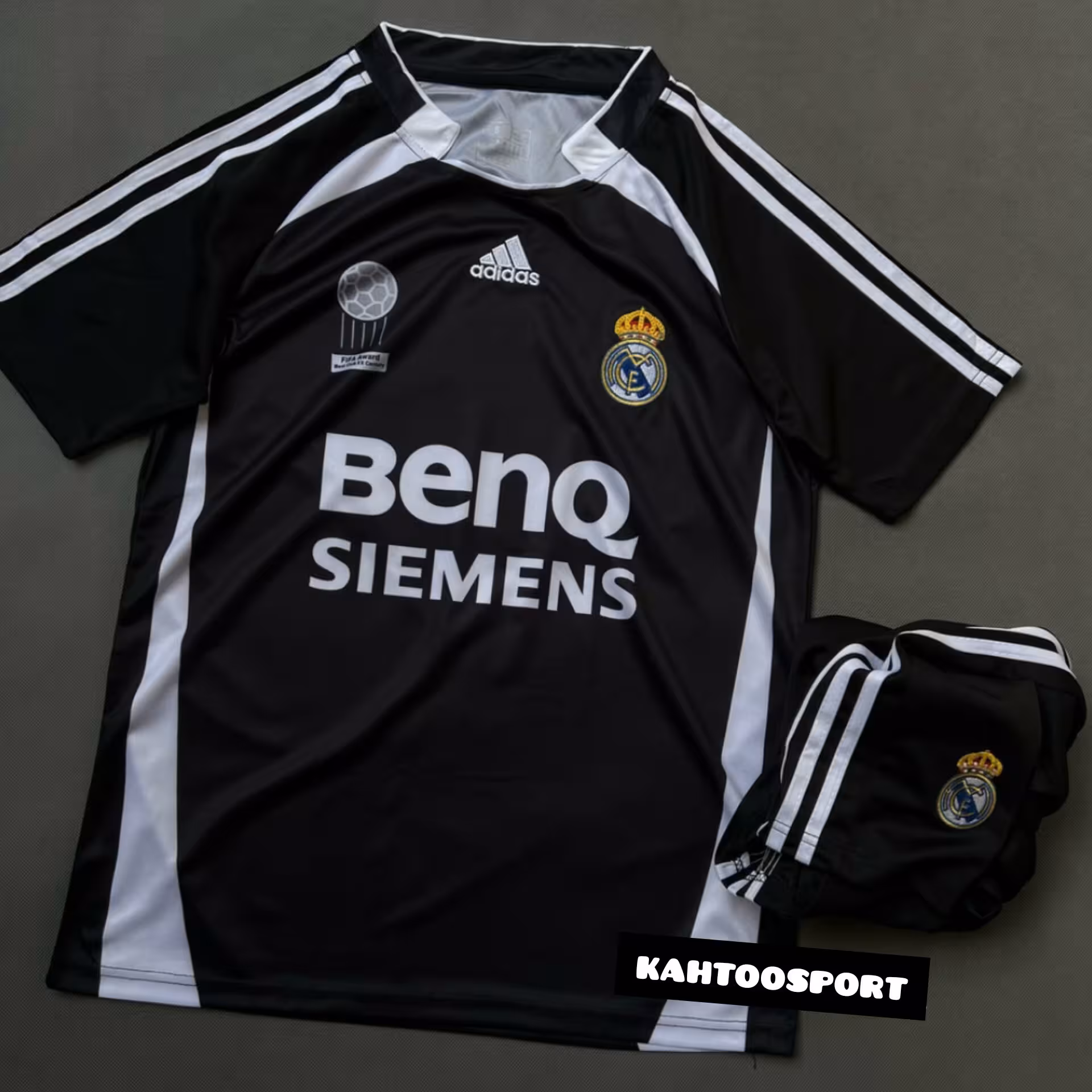 لباس کلاسیک رئال مادرید 2006-2007 مشکی