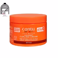 کرم فر کننده موی نارگیل کنتو وزن 340 گرم Cantu Shea Butter Coconut Curling Cream 340ml