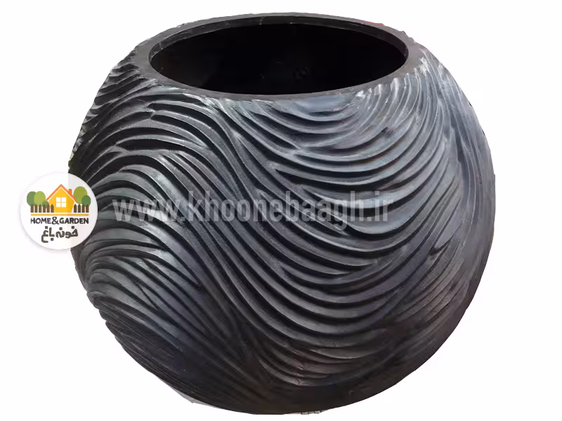 گلدان مدل تنه درختی دایره