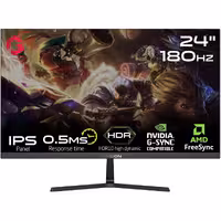 مانیتور گیمینگ GAMEON مدل GOPS24180IPS سایز 24 اینچ رفرش ریت 180 هرتز