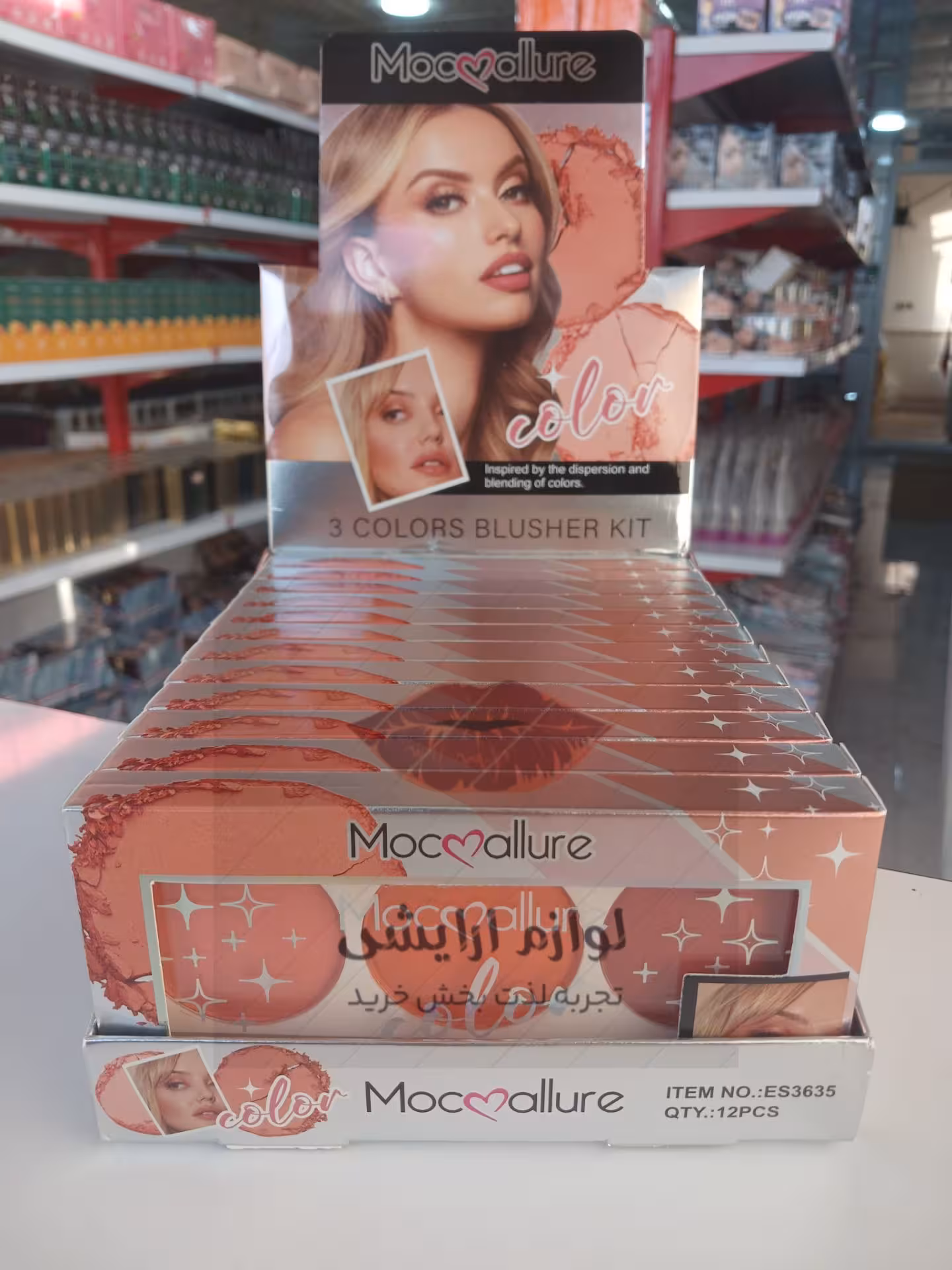 پالت رژ گونه موکالر