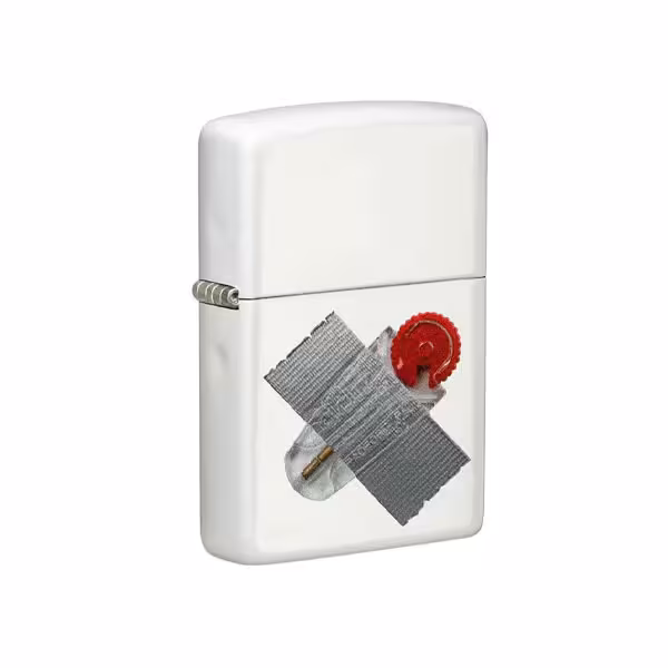 فندک زیپو اصل Zippo 214 Stupid Art Flint کد 48137