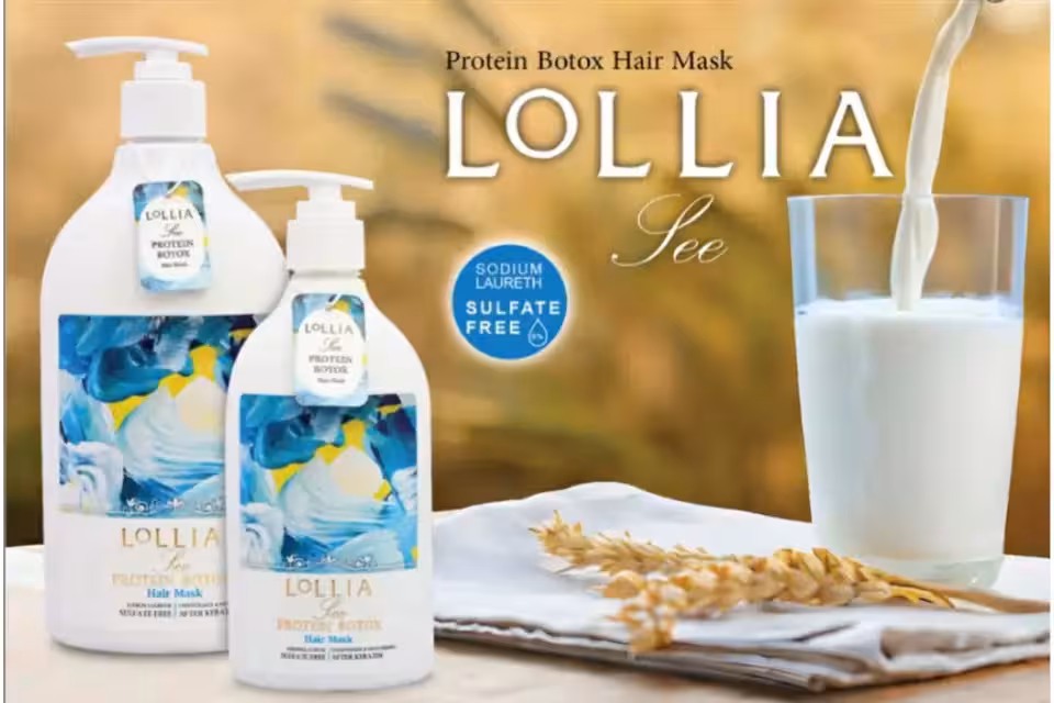 ماسک موی نرم کننده و مرطوب کننده لولیا حجم 300 میل Lollia Moisturizing and Softening Hair Mask