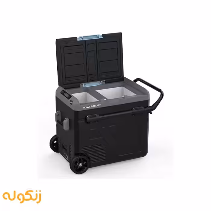 یخچال فریزر هوشمند پاورولوژی 60 لیتری مدل Powerology Compartment Fridge and Freezer 60L - زنگوله