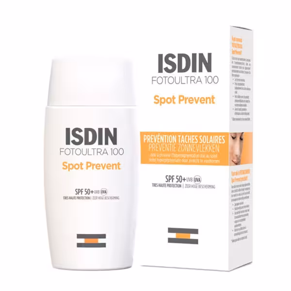 ضدآفتاب اکتیو یونیفای ایزدین بی‌رنگ 50 میل ISDIN