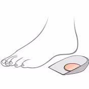 پد خار پاشنه سیلیکونی سایزOTESSY XL