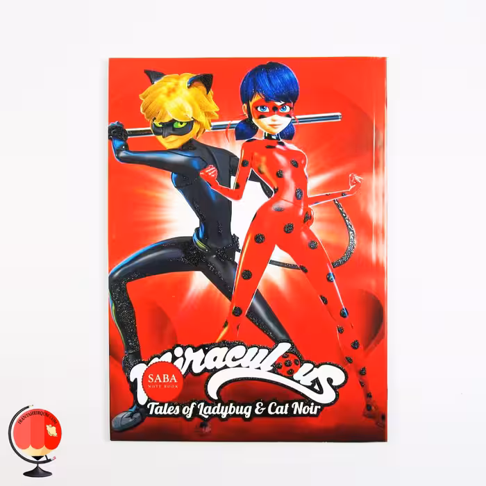 دفتر نقاشی 50 برگ طرح دختر کفشدوزکی صبا