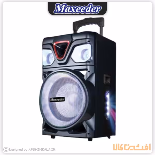 اسپیکر مکسیدر مدل AL 1217-APL شارژی چمدانی