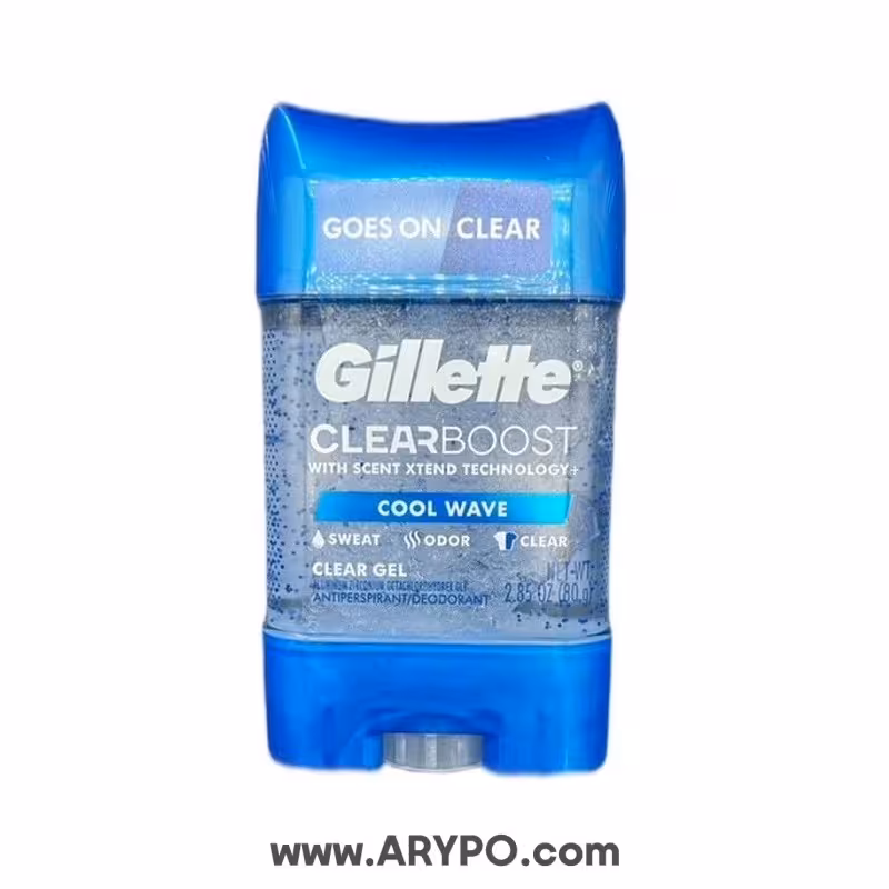 مام ژله ای ضد تعریق مردانه ژیلت مدل COOL WAVE