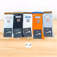 جوراب ساقدار کش انگلیسی فانتزی پنبه ترک کد 40