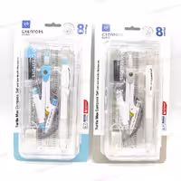 ست پرگار (اتودی) 8 تکه سی کلاس به همراه مداد نوکی (اتود) مدل Turtle Max