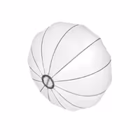 سافت باکس بالونی هارمونی پرتابل رینگ فلزی Harmony Lantern Soft 65cm