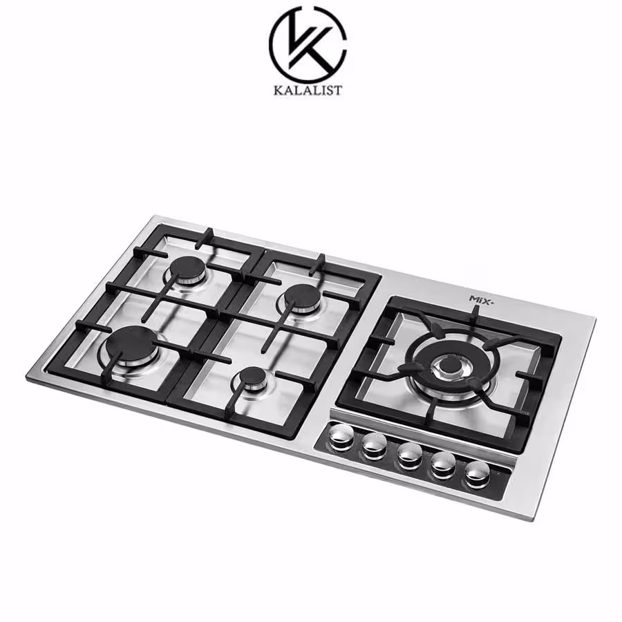 اجاق گاز شیشه ای میکس پلاس مدل 519M