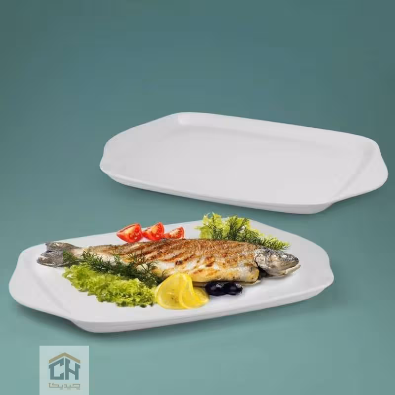 دیس مستطیل سرامیکی مدل 0734