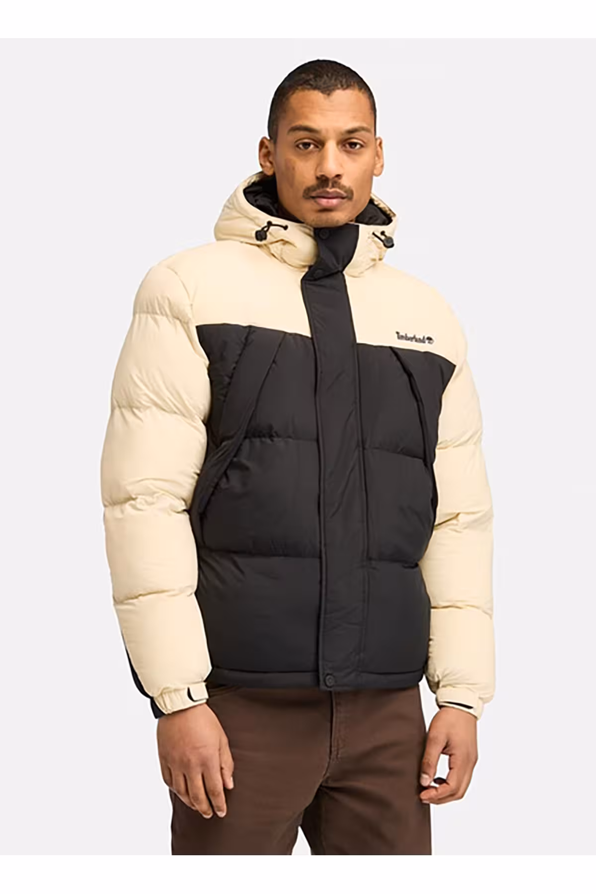 کت مردانه خامه ای YAKA کمر طبیعی ژاکت قالب معمولی جایگزین آب Timberland