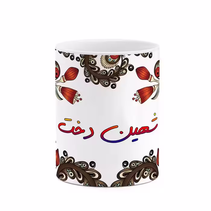 خرید ماگ-لیوان    اسم شهین_دخت  سنتی گل و بته کد mgh45914
